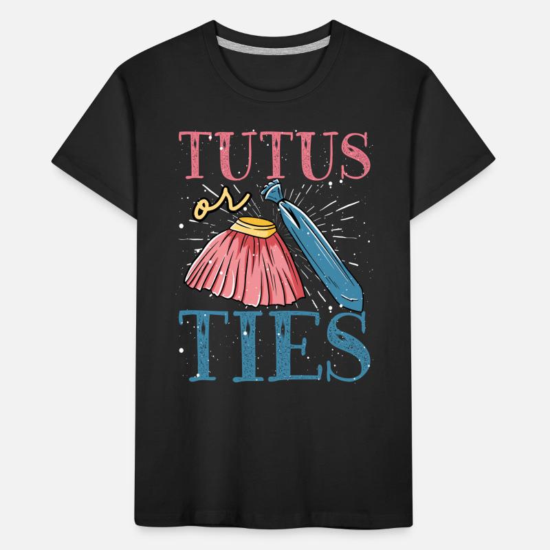 Tutus Oder Krawatten Kinder Premium Bio T-Shirt