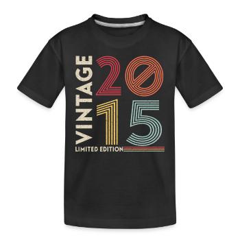 Old School 2015 - Kids' Premium Organic T-Shirt - black - Front