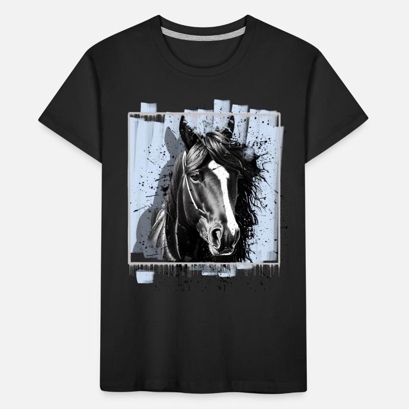 Cheval T-shirt bio Premium Enfant