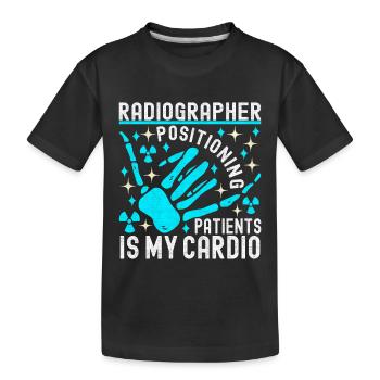 Radiologie Radiologe - Kinder Premium Bio T-Shirt - Schwarz - Vorne