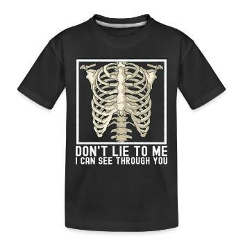 Radiology Radiologist - Kids' Premium Organic T-Shirt - black - Front