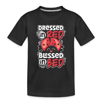 Coccinelle Coccinelle Entomologie Insectes - T-shirt bio Premium Enfant - noir - Devant