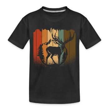 Élan - T-shirt bio Premium Enfant - noir - Devant