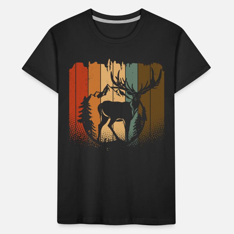 Elch Kinder Premium Bio T-Shirt