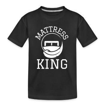 Best Salesman Bed Mattress Doctor - Kinder Premium Bio T-Shirt - Schwarz - Vorne
