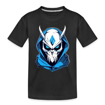 cool Gamer - Kinder Premium Bio T-Shirt - Schwarz - Vorne