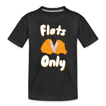 Nur Wohnungen - Kinder Premium Bio T-Shirt - Schwarz - Vorne