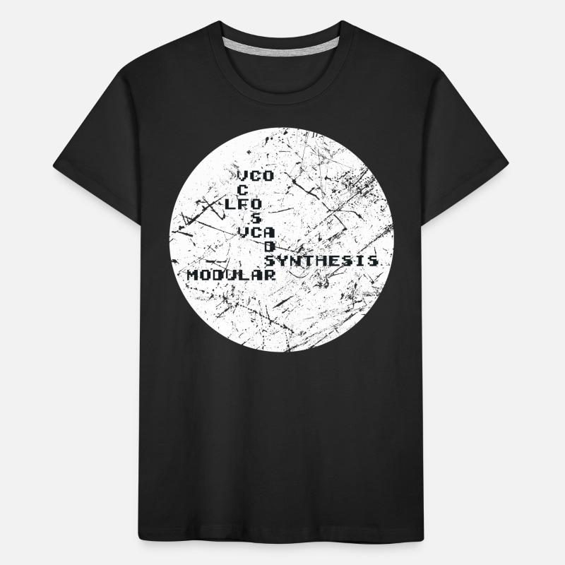 Synthesizer Techno Map Kinder Premium Bio T-Shirt