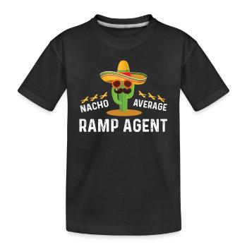 Nacho Average Ramp Agent Cino De Mayo - T-shirt bio Premium Enfant - noir - Devant