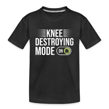 Tile Installer Design Für Teppich- Und - Kinder Premium Bio T-Shirt - Schwarz - Vorne