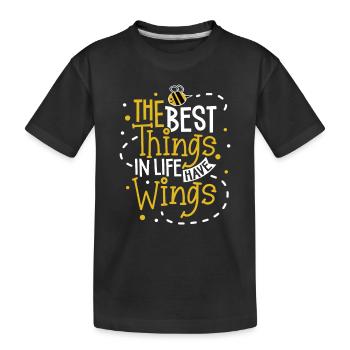 Apiculture apiculteur apiculteur rucher - T-shirt bio Premium Enfant - noir - Devant