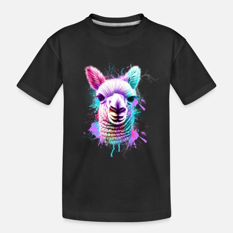 Alpaga - T-shirt bio Premium Enfant - noir