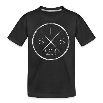 Cute Sister '23 Best Sis Ever 2023 Family Love - Kinder Premium Bio T-Shirt - Schwarz - Vorne