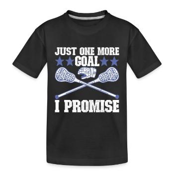 Lacrosse - T-shirt bio Premium Enfant - noir - Devant