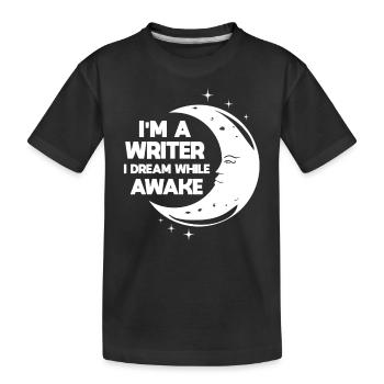 Poète Poésie Poète Poésie I Don - T-shirt bio Premium Enfant - noir - Devant