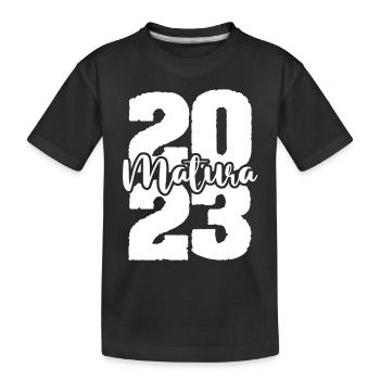 Maturité 2023 Maturité Graduation - T-shirt bio Premium Enfant - noir - Devant