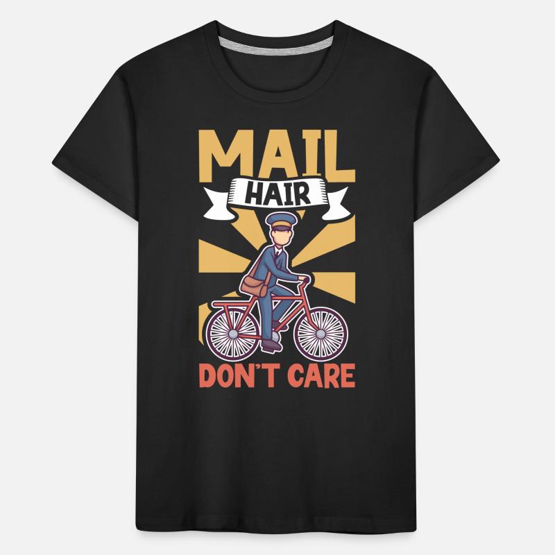 Postangestellte Postdame Postbote Post Kinder Premium Bio T-Shirt