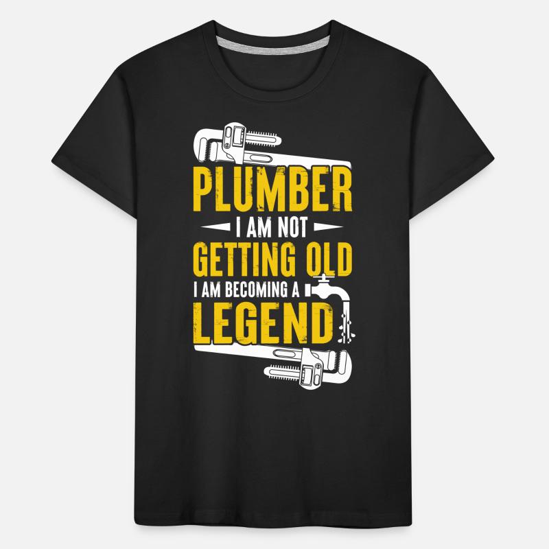 Construction de chauffage Installateur de chauffage T-shirt bio Premium Enfant