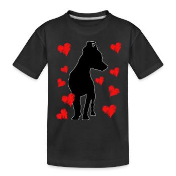 J’adore ratler - T-shirt bio Premium Enfant - noir - Devant