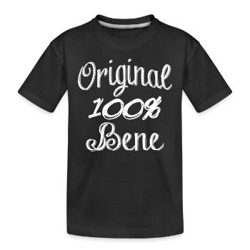 Original 100% Bene - T-shirt bio Premium Enfant - noir - Devant
