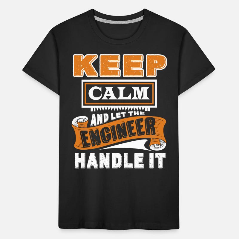 Engineer Let Engineer Handle It Kids' Premium Organic T-Shirt
