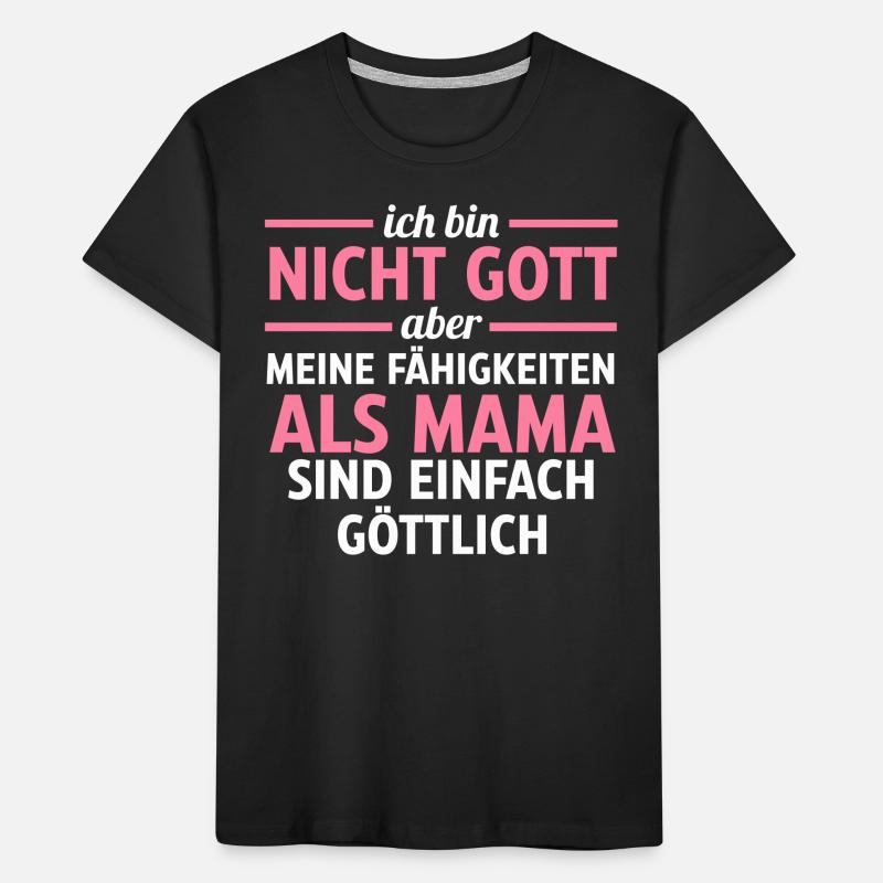 Mutter Muttertag Mama Kinder Premium Bio T-Shirt