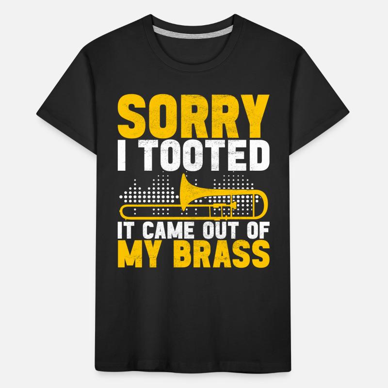 Posaune Trombone Kinder Premium Bio T-Shirt