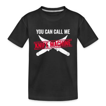 Messersammlung Messersammler Messer Sammeln - T-shirt bio Premium Enfant - noir - Devant
