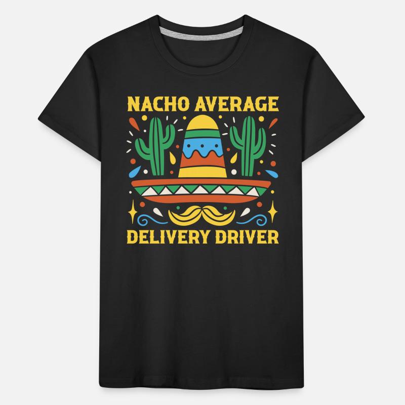 Not-so-average delivery driver Kids' Premium Organic T-Shirt