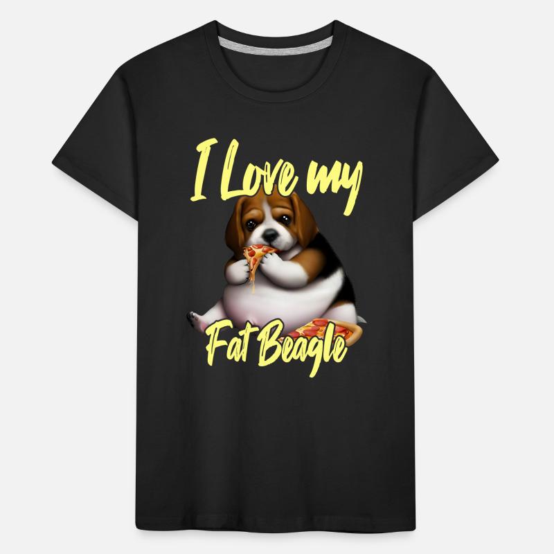 J’aime mon gros beagle T-shirt bio Premium Enfant
