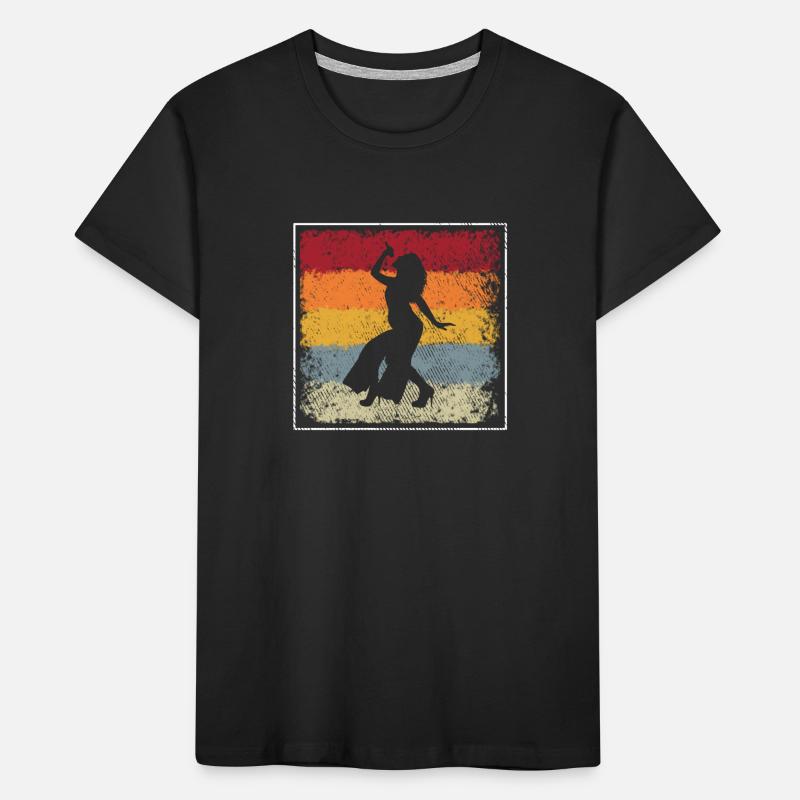 Singing Retro Kids' Premium Organic T-Shirt