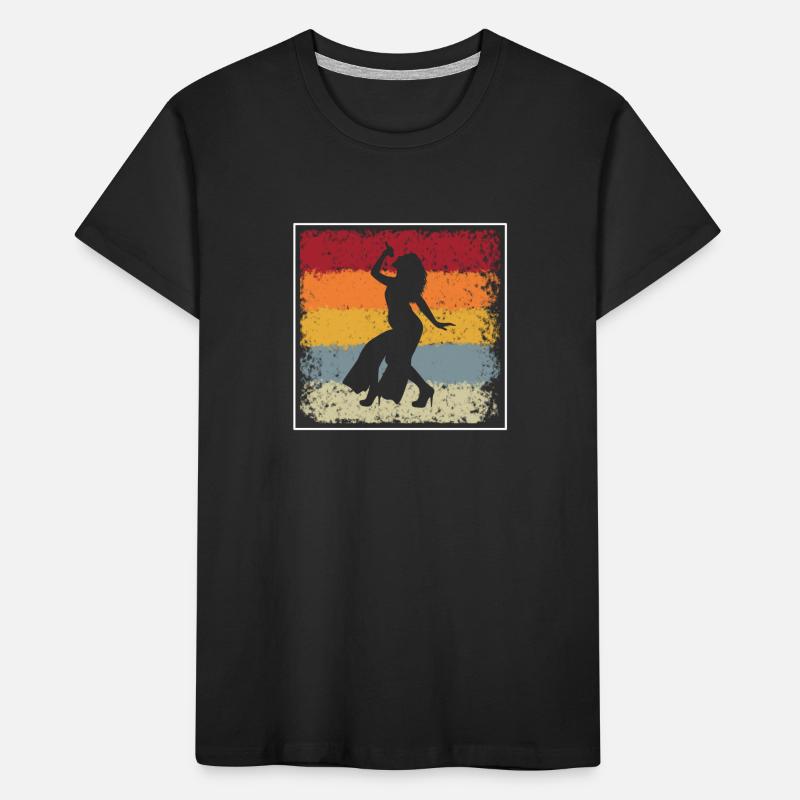 Singing Retro Kids' Premium Organic T-Shirt