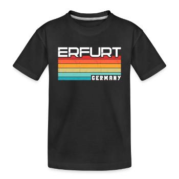 Erfurterin Erfurter Erfurt - T-shirt bio Premium Enfant - noir - Devant
