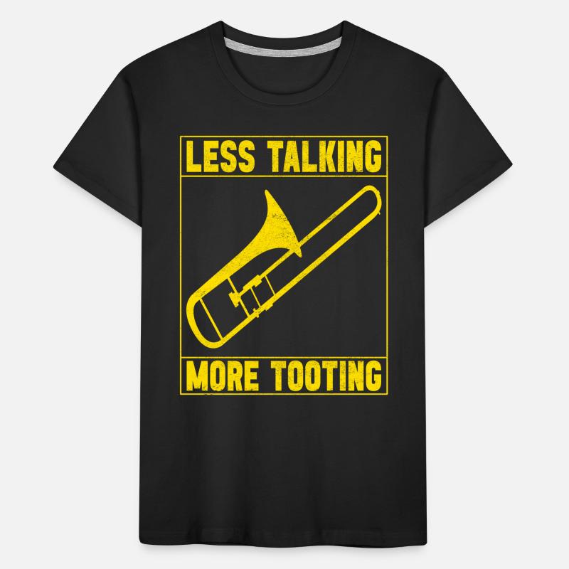 Posaune Trombone Kinder Premium Bio T-Shirt