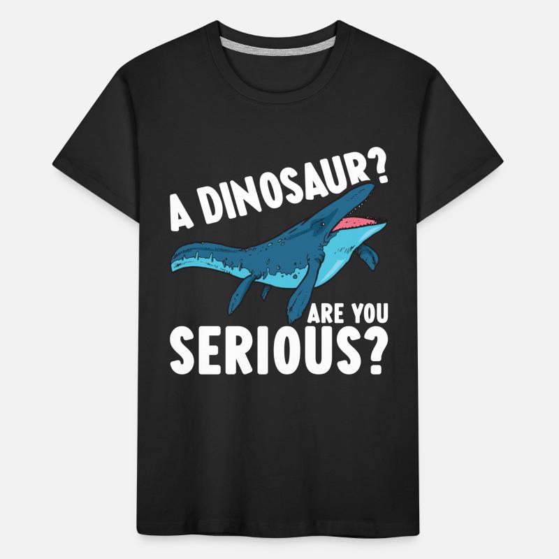 Mosasaurus Dinosaur Kids' Premium Organic T-Shirt