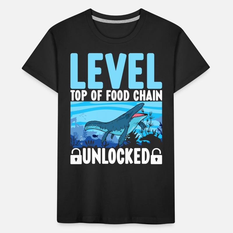 Mosasaurus Dinosaur Kids' Premium Organic T-Shirt