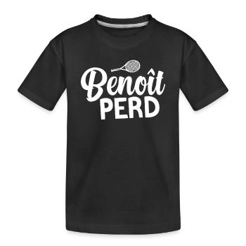Benoit Perd - T-shirt bio Premium Enfant - noir - Devant