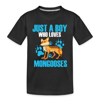 Mangouste mangouste - T-shirt bio Premium Enfant - noir - Devant