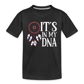 Aborigènes indiens Histoire des peuples autochtones - T-shirt bio Premium Enfant - noir - Devant