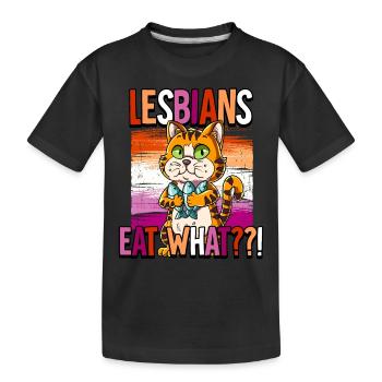Pride LGBTQ Christopher Street Day Kostüm Pride - Kinder Premium Bio T-Shirt - Schwarz - Vorne