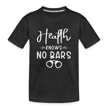 Infirmière de prison Infirmière - T-shirt bio Premium Enfant - noir - Devant