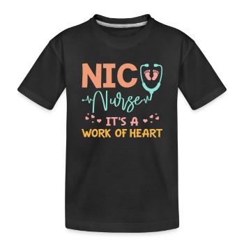 Soeur de l’USIN - T-shirt bio Premium Enfant - noir - Devant