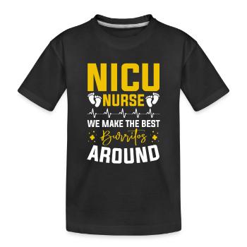 Soeur de l’USIN - T-shirt bio Premium Enfant - noir - Devant