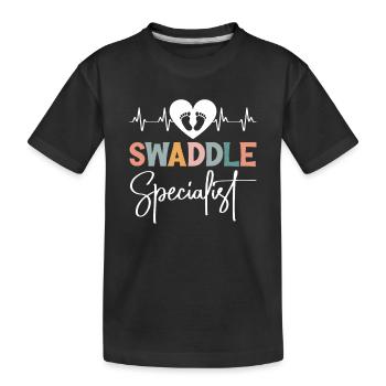 Soeur de l’USIN - T-shirt bio Premium Enfant - noir - Devant