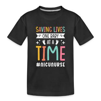 Soeur de l’USIN - T-shirt bio Premium Enfant - noir - Devant