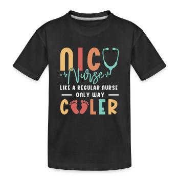 Soeur de l’USIN - T-shirt bio Premium Enfant - noir - Devant