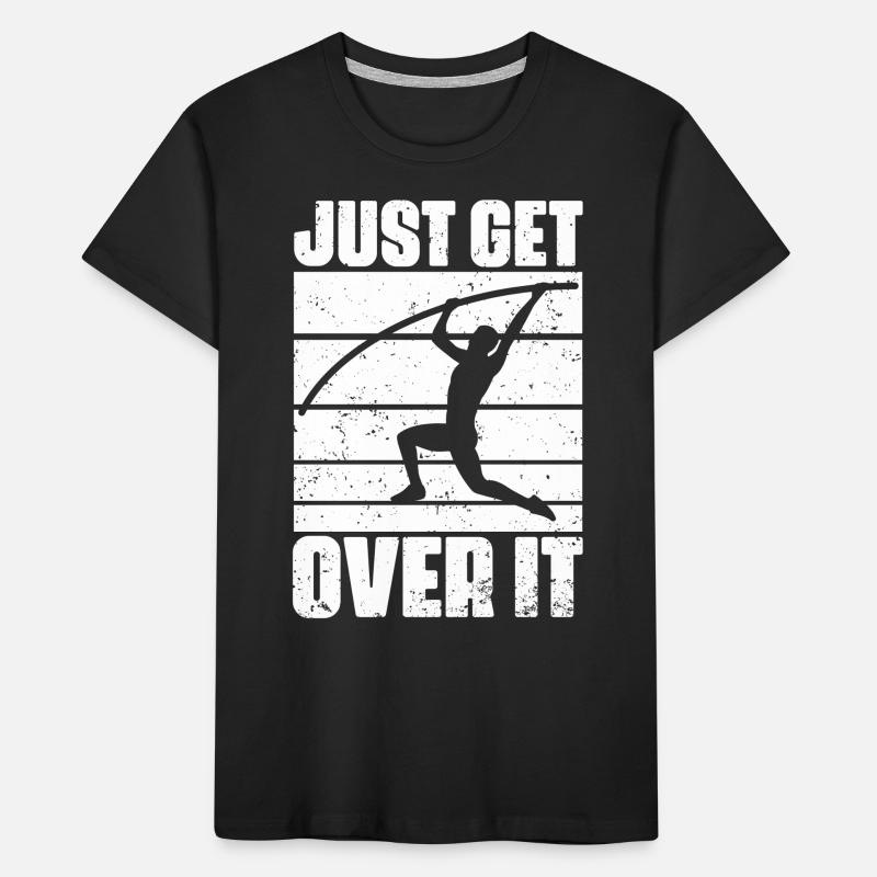C’est drôle de saut à la perche pour le saut à la perche T-shirt bio Premium Enfant