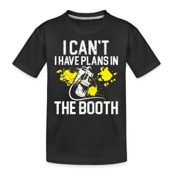 It's not a barrel, it's a flow indicator body - Kids' Premium Organic T-Shirt - black - Front