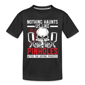 Peintre de voiture Peintre de voiture - T-shirt bio Premium Enfant - noir - Devant