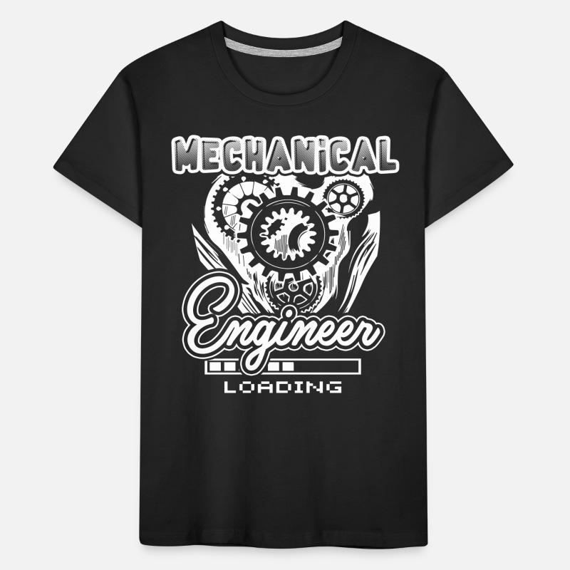Mechanical Engineer Mechanical Engineer Loading Kids' Premium Organic T-Shirt